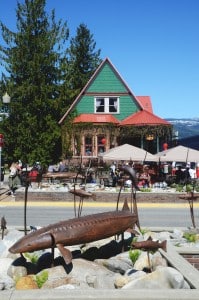 The Main Street Cafe, downtown Revelstoke. Photo: Aaron Orlando/Revelstoke Mountaineer