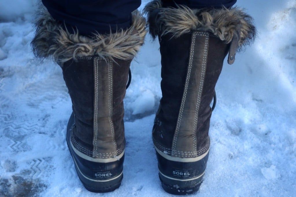 Sorels or Muck Boot are the go-to Canadian winter boots. Photo: Emily Kemp/Revelstoke Mountaineer.