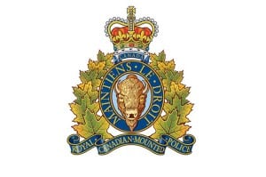 The RCMP crest. 