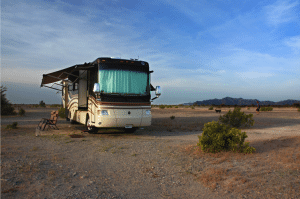The concept of RV living has taken the blog world by storm. Photo: Nina Fussing from wheelingit.us.