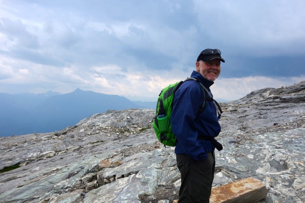 Denis Fafard and his son cleared the Mt Begbie trail early in the season. Photo: Emily Kemp/Revelstoke Mountaineer.