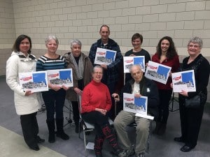 Volunteers accept recognition awards at the 2014 volunteer fair. Photo: Aaron Orlando/Revelstoke Mountaineer file photo