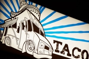In their sign, a nod to their origins in the Taco Club truck. Photo: Aaron Orlando/Revelstoke Mountaineer