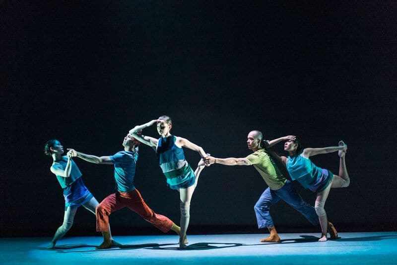 Vibrant and fast-paced, Glas is the balletic interpretation of a river. Photo: Simone Orlando.