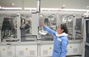 Inside the solar panel factory. Creative Commons license photo: https://www.flickr.com/photos/presidenciamx/