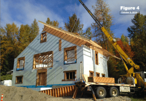 Construction work continues on 906 Farrell Rd. Photo: From council documents.