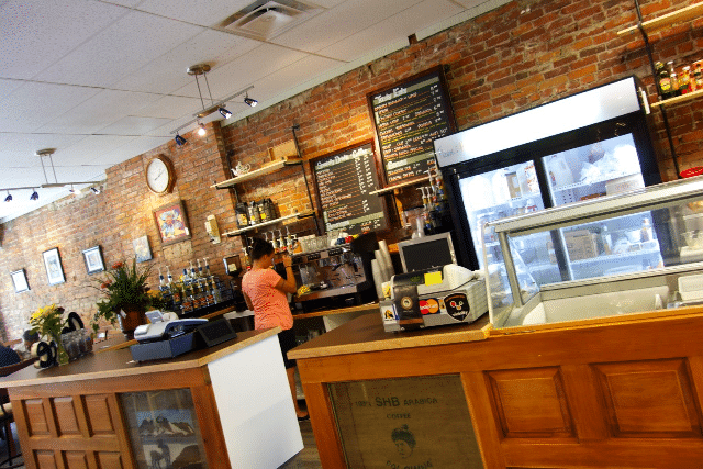 The building's old doors have found a new life as the bar front. Photo: Emily Kemp/Revelstoke Mountaineer