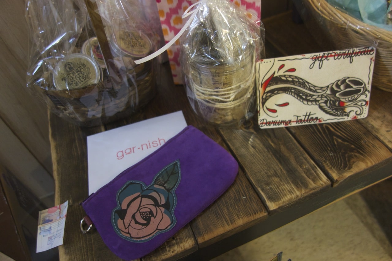 Over 20 prizes are up for grabs in the raffle at the women's clothing swap. Photo: Emily Kemp/Revelstoke Mountaineer