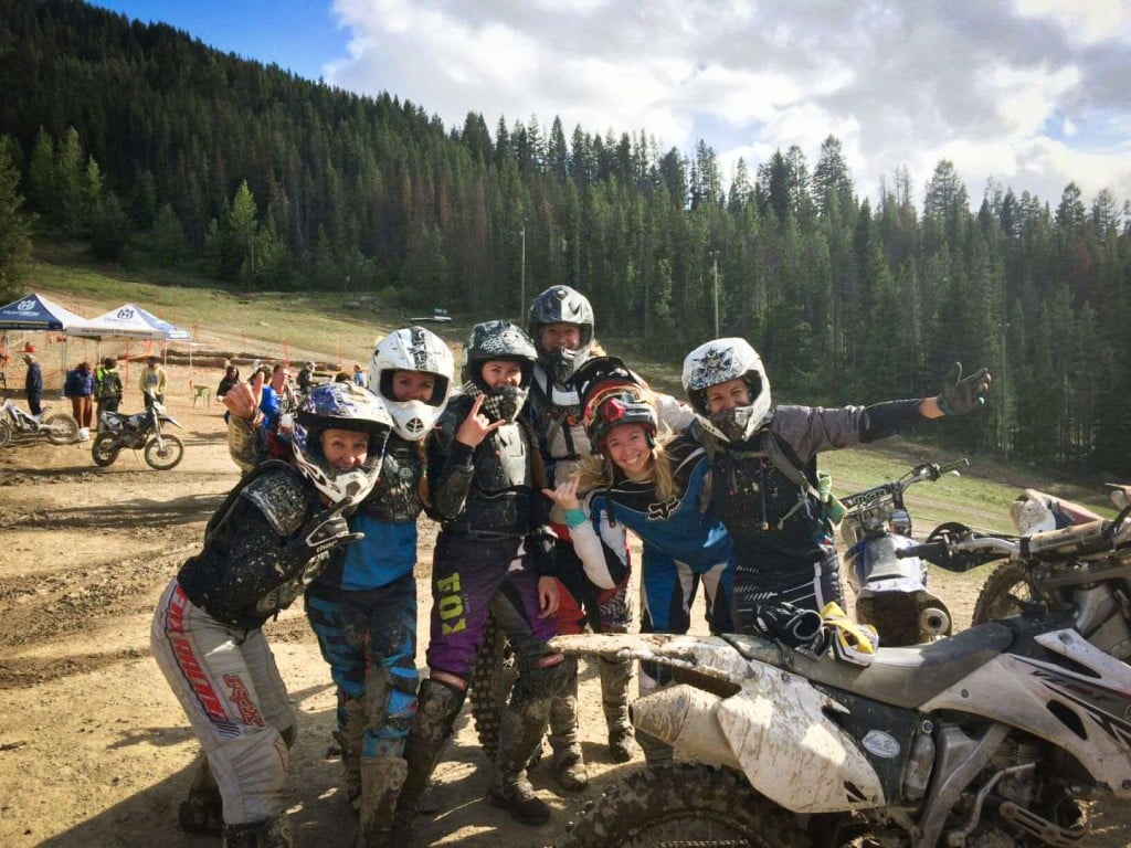 The Revy Riders contingent. Photo: Revy Riders