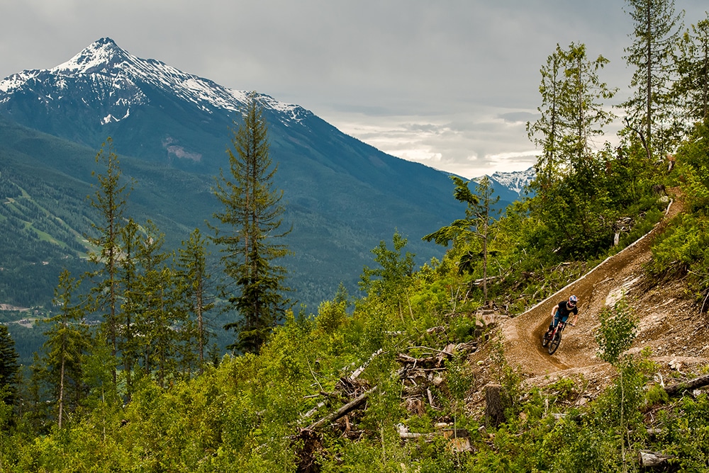 The new Rooster trail. Photo: Bruno Long/Revelstoke Cycling Association