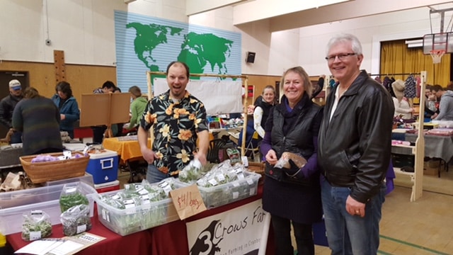 MP Wayne Stetski at Cranbrook's winter farmer's market. Photo: contributed