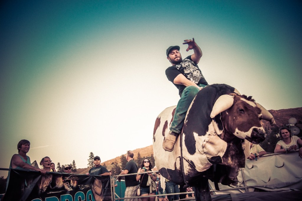 Ride mechanical bulls by the day and dance by the night. Photo: Contributed