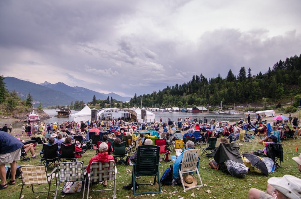 Kaslo Jazz Festival has a relaxed vibe by the lake. Photo: Louis Bockner of Eye of the Mind Photography