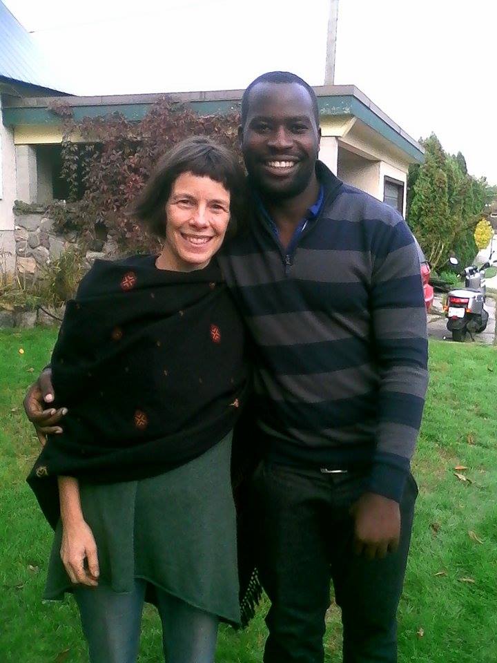 When Axis Mundi festival organizer Hugo Rampen brought Rwandan musicians to Revelstoke last fall, Laura Stovel had the honour of hosting Samuel Uwimana, who she says is a fabulous pianist. "Hosting people and bringing people together around my dinner table always enriches my life," she said. Photo: contributed