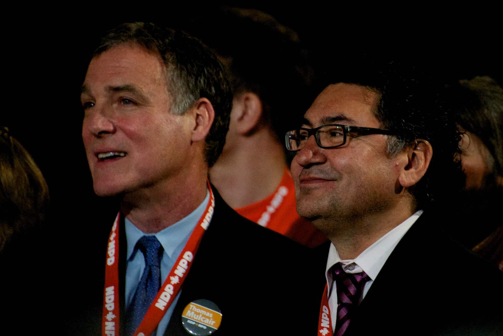 Robert Chisholm and Romeo Saganash. Photo: Matt Jiggins (Flickr CC 2.0)