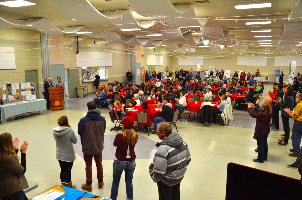 A full house at Revelstoke's community centre for the 2016 volunteer awards. Photo: Emily Kemp/Revelstoke Mountaineer