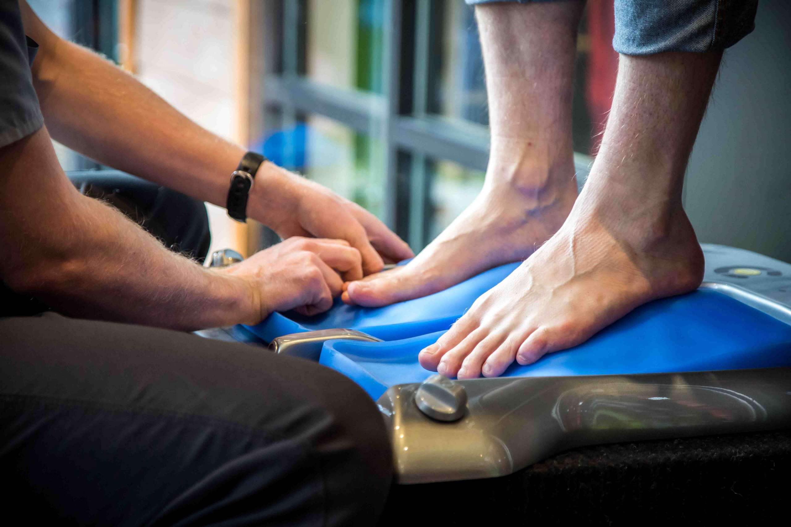 Each foot has a unique shape to be moulded. Photo: Sarah Mickel Photography