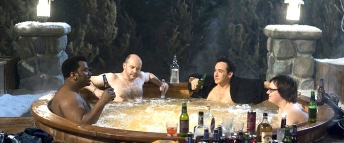 Hot tub parties are the dreaded result of vacation rentals cropping up around Revelstoke. Photo: Screen grab from Hot Tub Time Machine movie