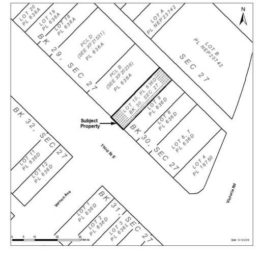 The location of this proposed vacation rental, which was rejected. Photo: from council documents