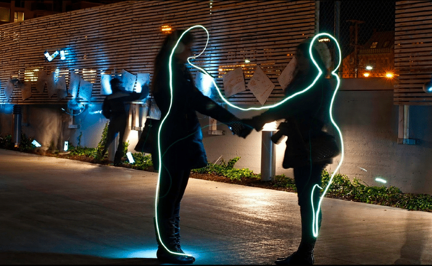 Art installations will be the main feature of the proposed arts festival Luna. Photo: from council documents