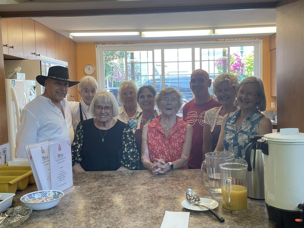 Soup and a Smile volunteers